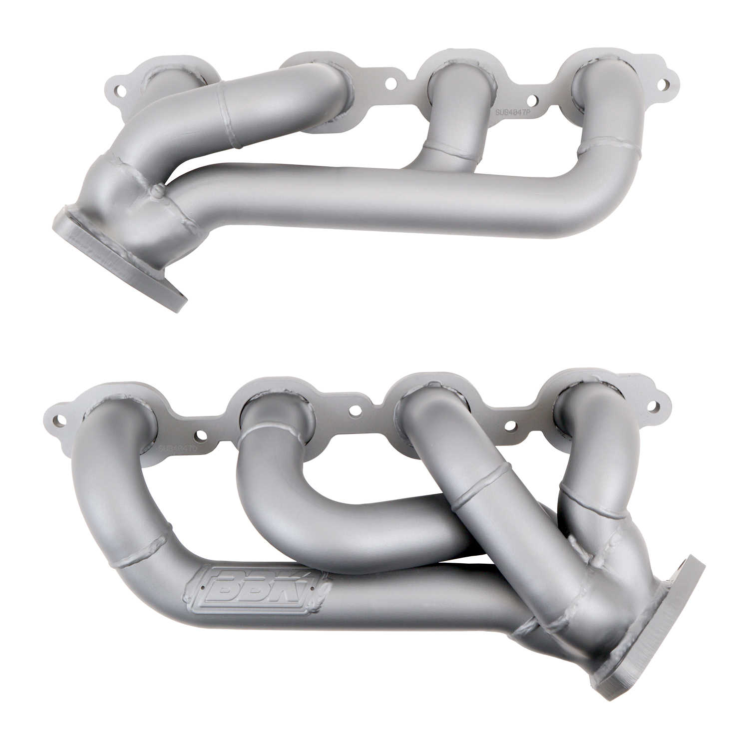 BBK Performance Parts 4047 2014-2018 Chevy GM Truck 5.3L 6.2L 1-3/4 Shorty Headers (TITANIUM CERAMIC)